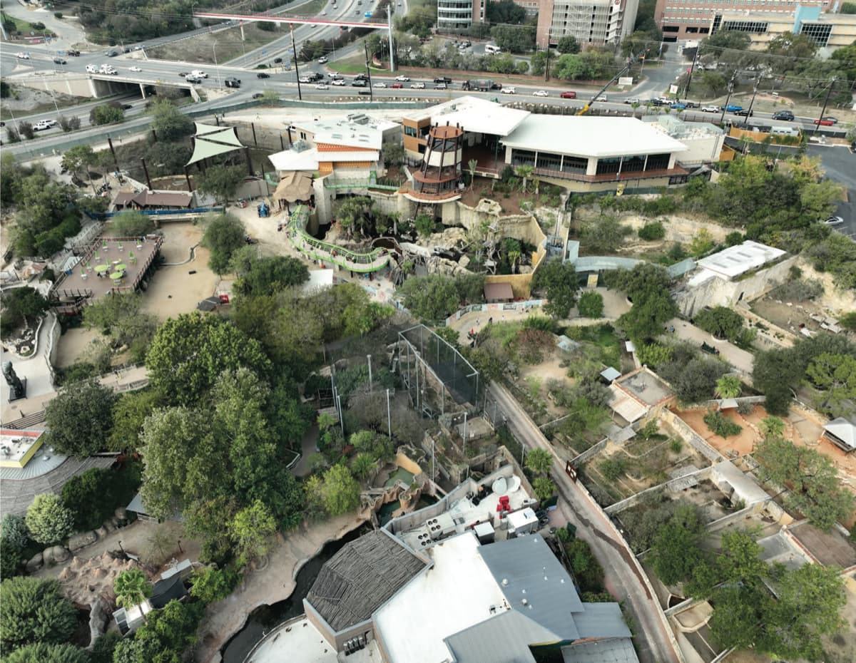 Presidio Concrete completed zoo and event center project