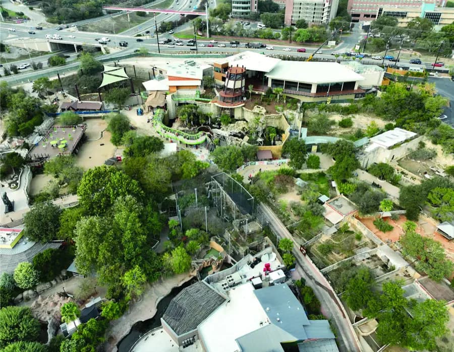 Presidio Concrete completed zoo and event center project